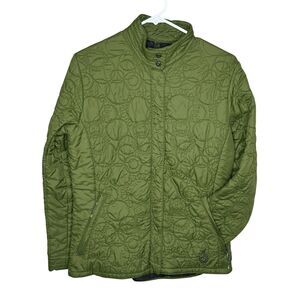 ISIS Quilted Green Lightweight Jacket Women’s Size 8